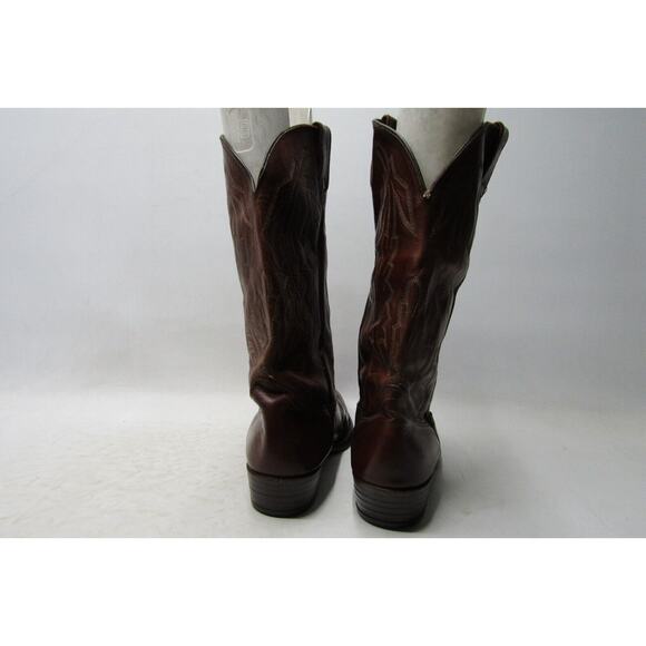 Dan Post Mens Size 10 EW Brown All Leather Western Cowboy Boots main image 5